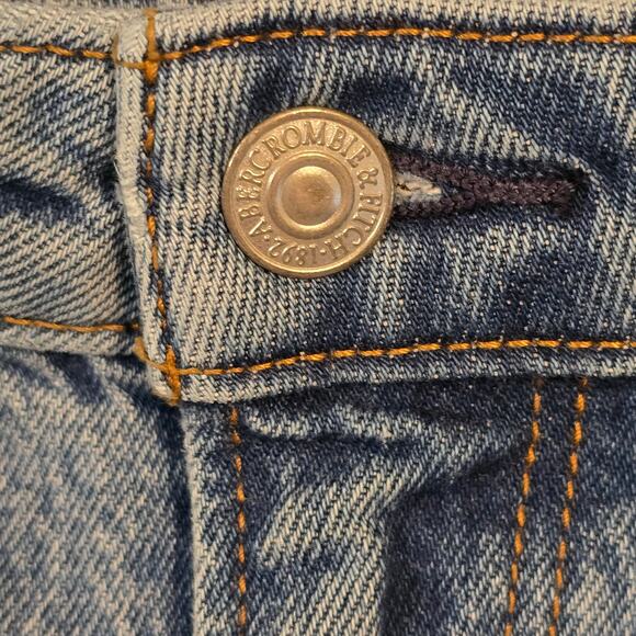 Abercrombie & Fitch Blue Straight Leg Jeans - Picture 6 of 13
